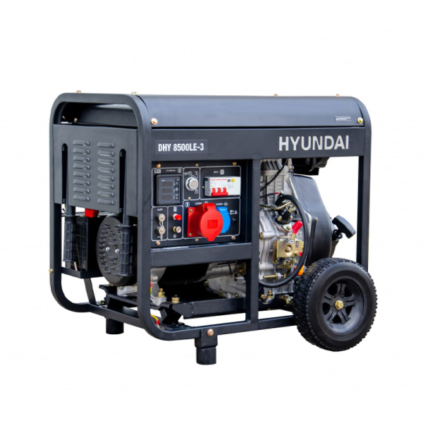 Дизельный генератор Hyundai DHY 8500LE-3