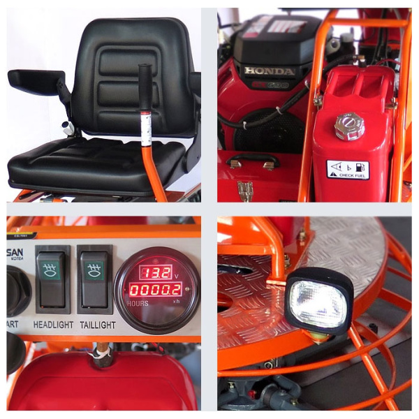 Двухроторная затирочная машина Samsan RPT 361