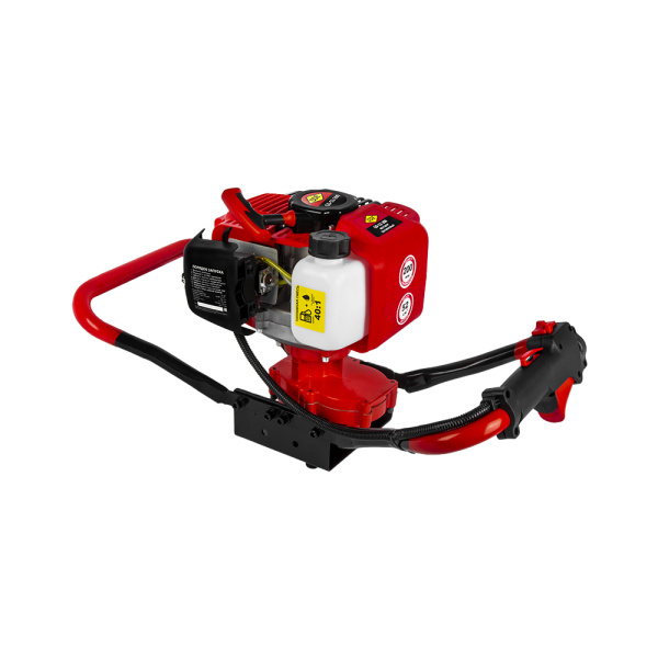 Мотобур DDE GD-52-200 (двухтактный 52 куб.см., 1,8 кВт,  редукция 34:1, масса 9,8 кг, макс. диаметрредукция 34:1, масса 9,8 кг, макс. диаметр 200 мм) без шнека
