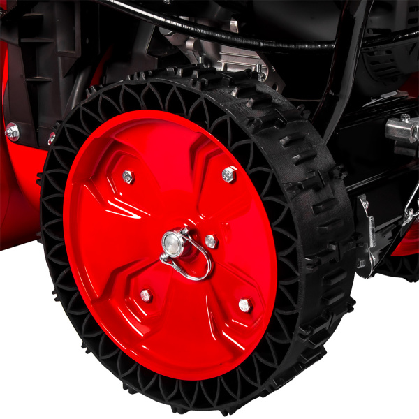 Снегоуборщик бензиновый DDE ST9071LE (SnowEngine 9,0 л.с., ширина 71 см, скор. +6/-2, кол. 16", упр-ние на панели, эл. старт, фара)(SnowEngine 9,0 л.с., ширина 71 см, скор. +6/-2, кол. 16", упр-ние на панели, эл. старт, фара)
