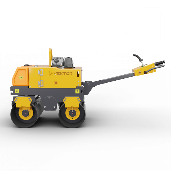 Виброкаток ручной двухвальцовый Vektor VRDR-800C