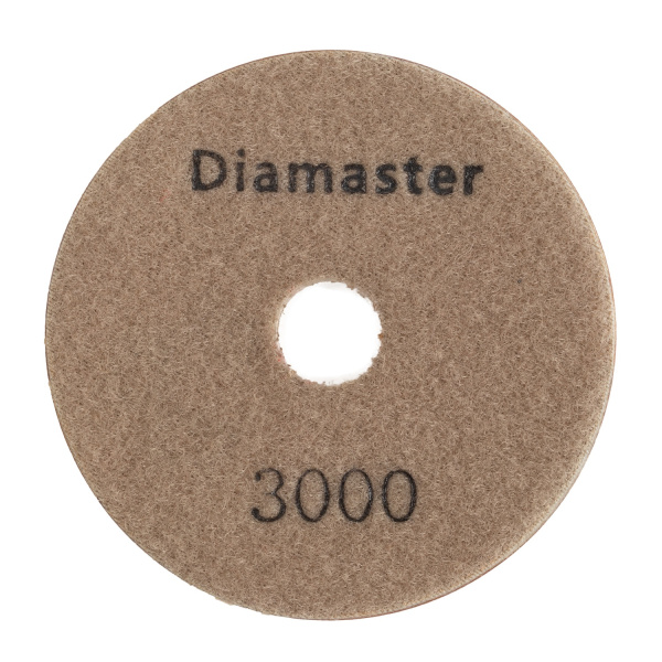 Алмазный гибкий шлифовальный круг (АГШК) DIAMASTER 100*10 №3000 бетон