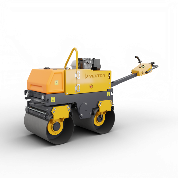 Виброкаток ручной двухвальцовый Vektor VRDR-800C