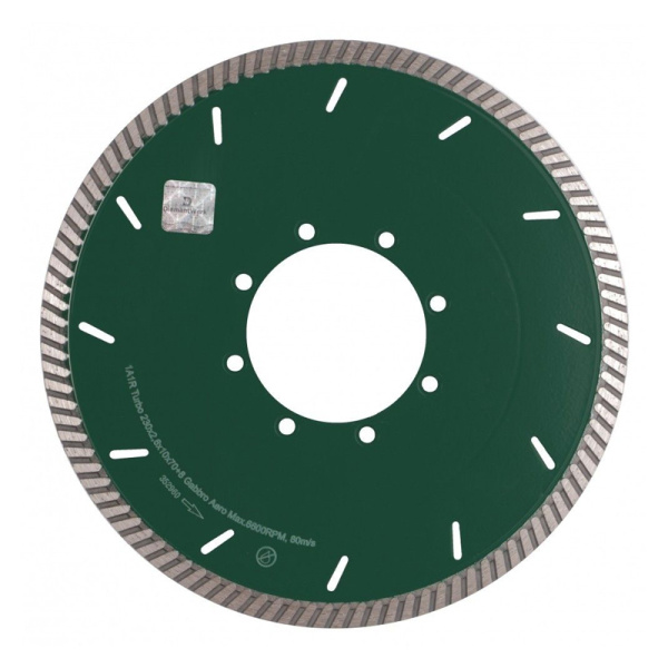 Диск алмазный Distar 1A1R Turbo 232x2.5x12x70+8 Gabbro Max