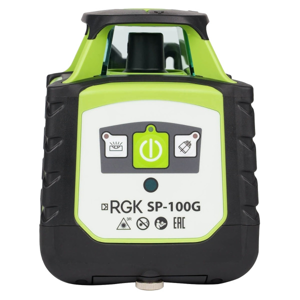 Комплект ротационного нивелира с раздвижным штативом RGK SP-100G COMBO с калибровкой