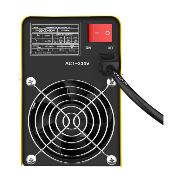 Сварочный аппарат 200A DEKO DKWM200A LCD Advanced