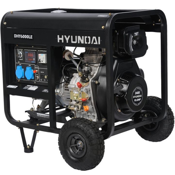 Дизельный генератор HYUNDAI DHY 6000LE