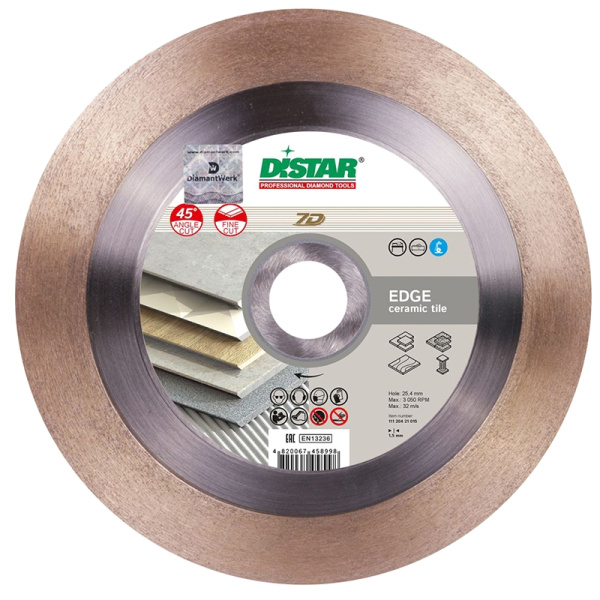 Диск алмазный Distar 1A1R 230x1,4x25x25,4 Edge