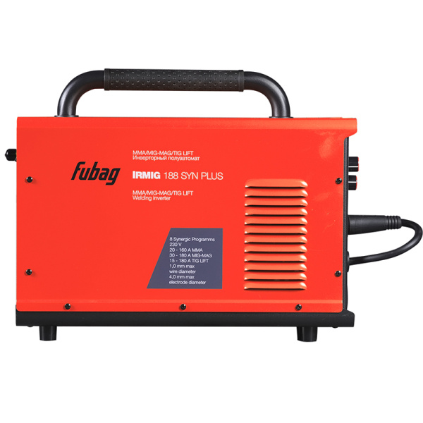 Сварочный полуавтомат FUBAG IRMIG 188 SYN PLUS c горелкой FB 250 3m