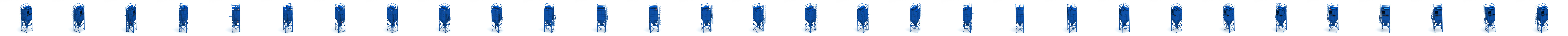 Фильтр кассетный ФКБ-30 со шлюзовым перегрузчиком