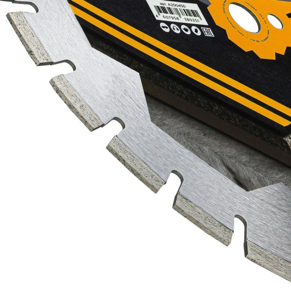 Алмазный сегментный диск Kronger 450x3,5/2,5x12x25,4-25 F4 Asphalt