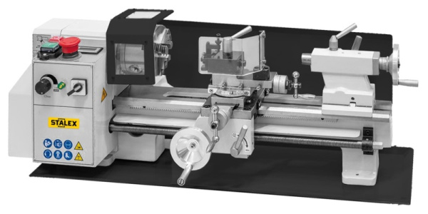 Станок настольный токарный Stalex D180х350, зона обработки 180х350 мм, 230В, 450 Вт, асинх. мотор